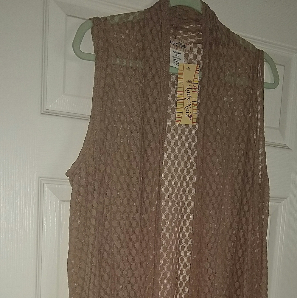 LadyNoiz Beige Cardigan